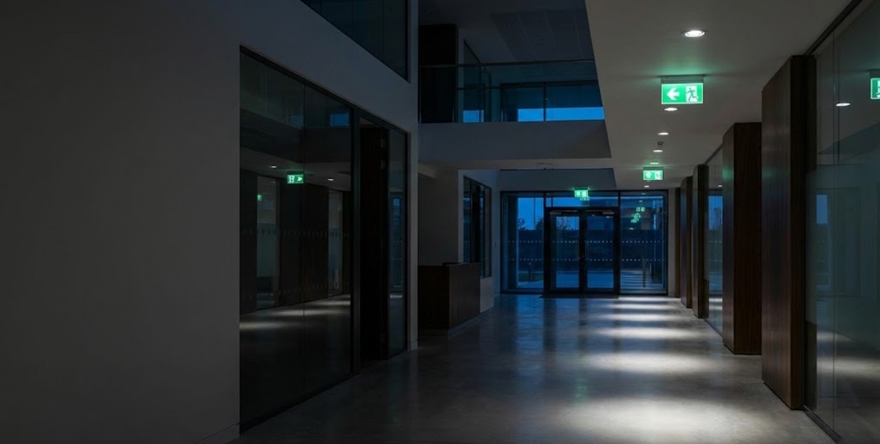 emergency lighting power failure testing Ireland offices