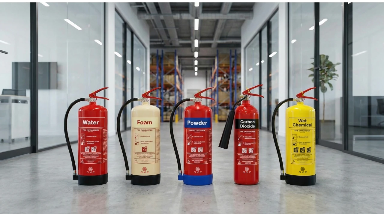 Fire Extinguisher Types